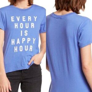 🦋 NEW WILDFOX Graphic Tee Medium Happy Hour